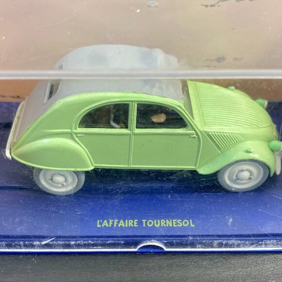 Tintin Car Citroen 2cv Dupont, L'AFFAIRE TOURNESOL Calculus Affair Original Box, - Picture 2 of 10